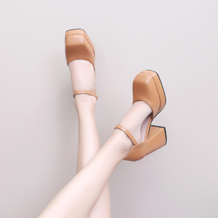 Warm Heeled Sandals