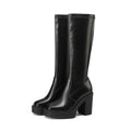 Simple Lug-Sole Boots