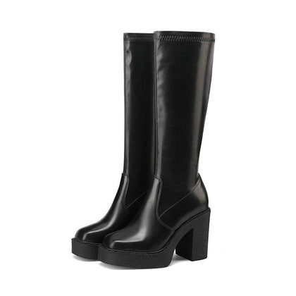 Simple Lug-Sole Boots