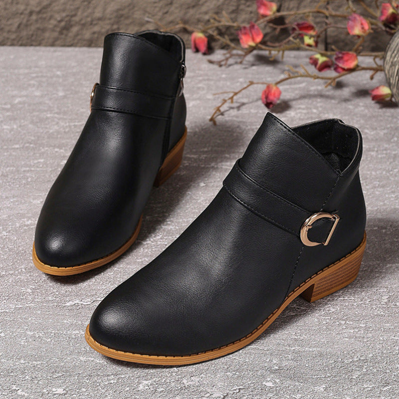 Natural Platform Boots