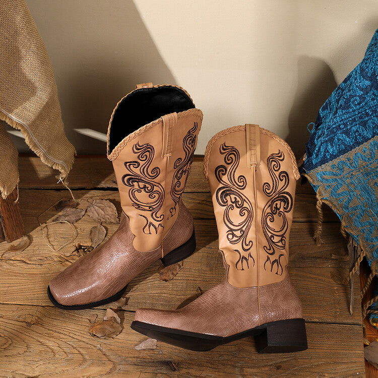 Walking Faux-Suede Boots