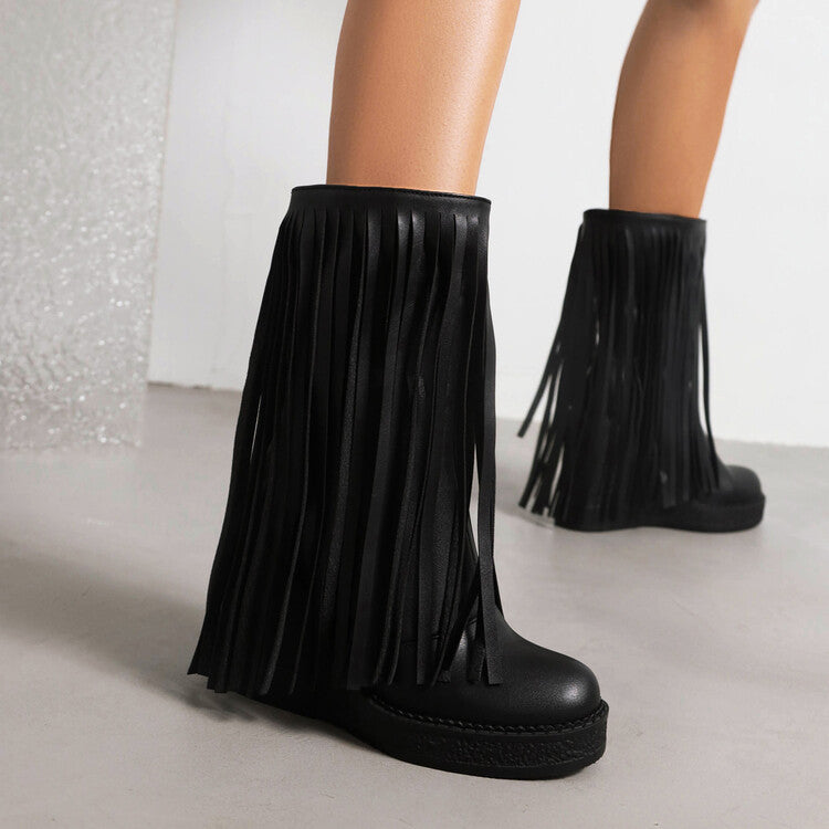 Weekend Textured Boots
