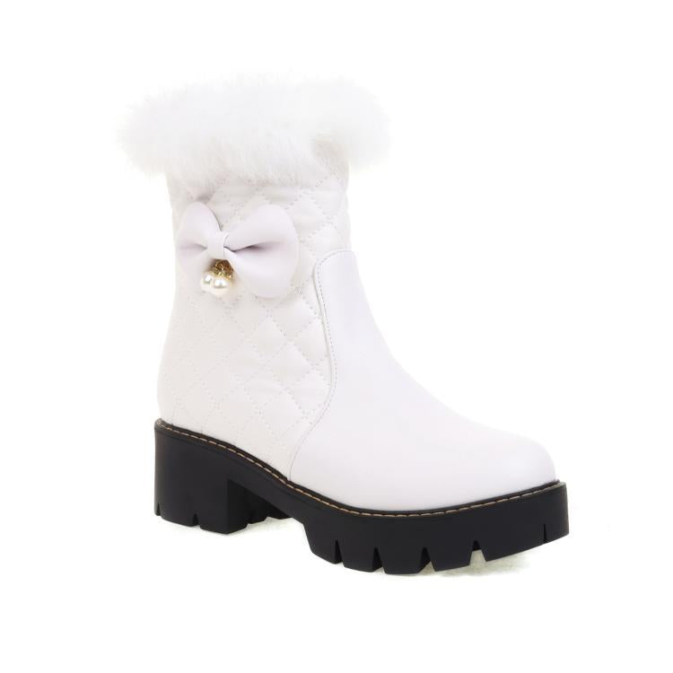 Walking Block-Heel Boots
