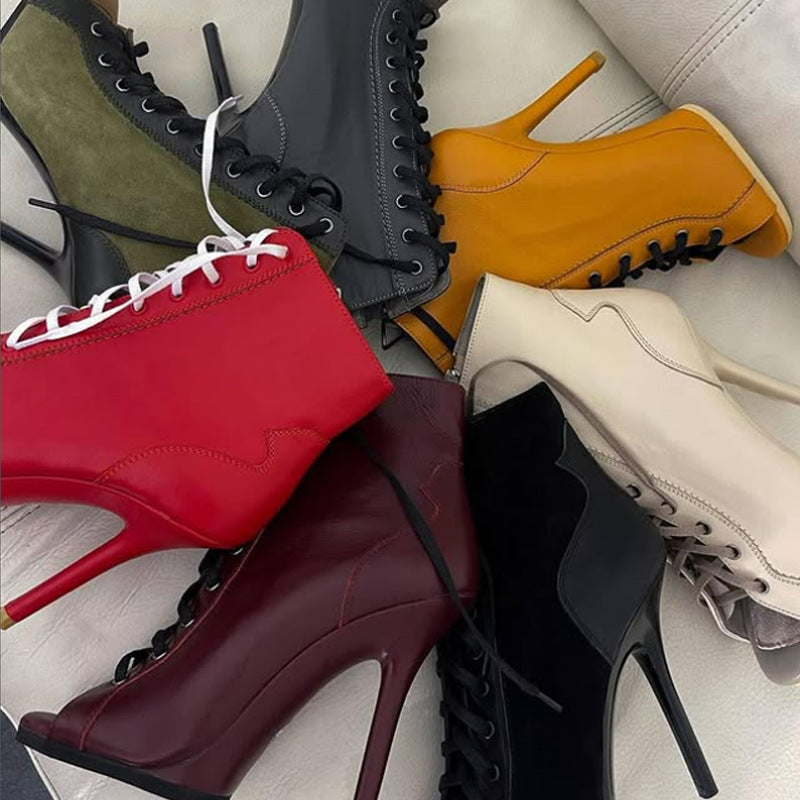 Comfortable Lug-Sole Boots