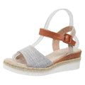 Warm Metallic Sandals