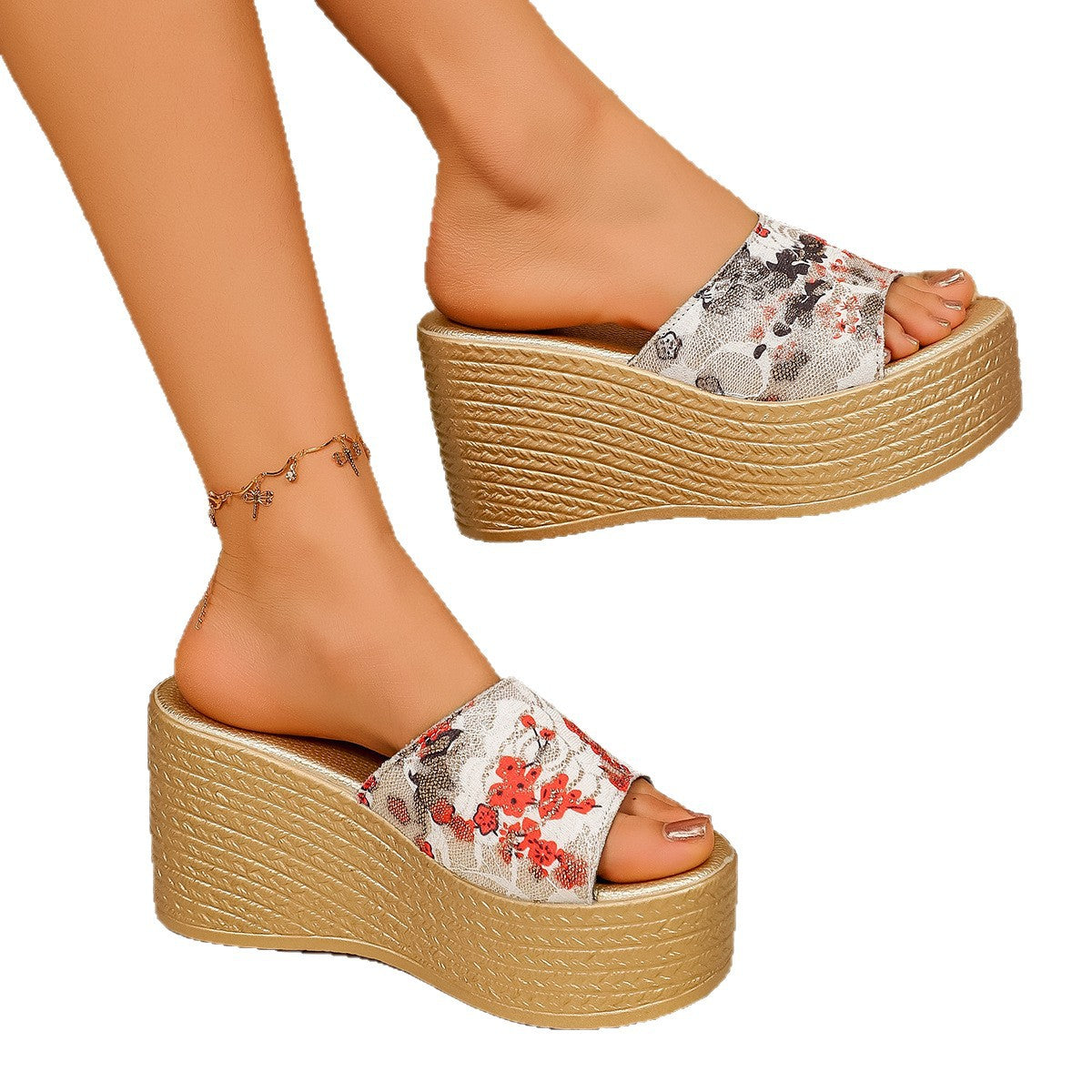 Relaxed Cork Sandals