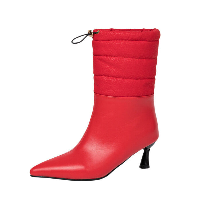 Minimal Heeled Boots