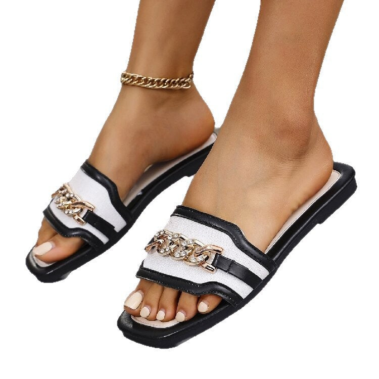 Relaxed Braided Sandals