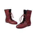 Natural Buckled Boots