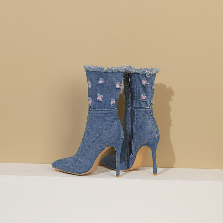 Brunch Block-Heel Boots