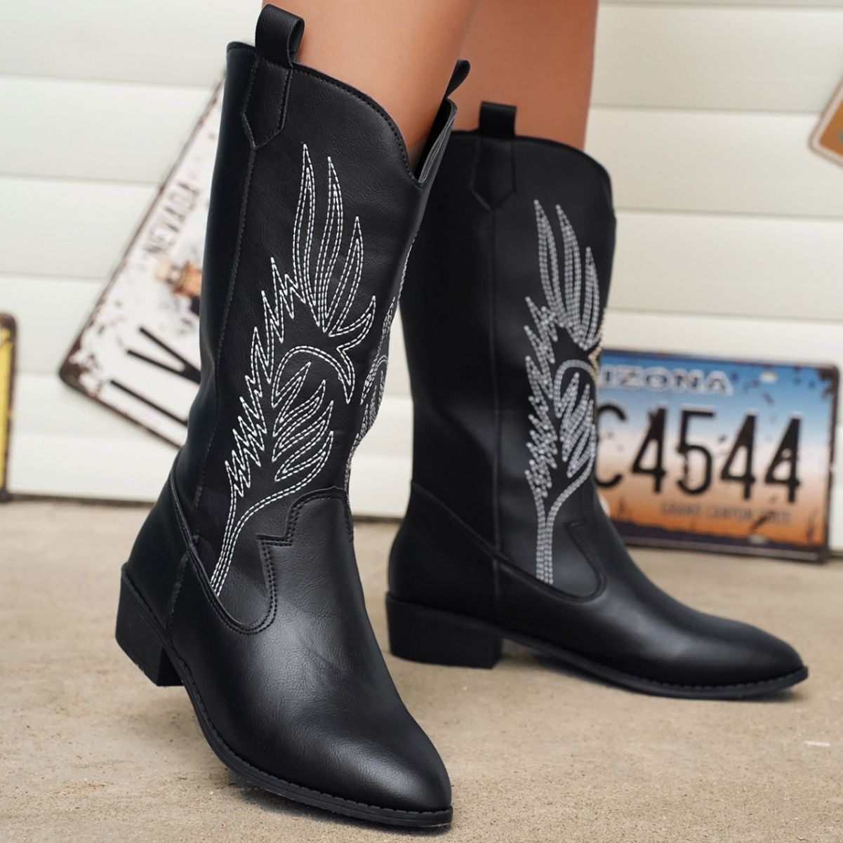Travel Heeled Boots