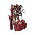 Warm Heeled Sandals