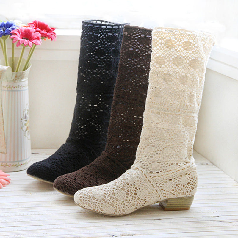 Summer Knee-High Boots