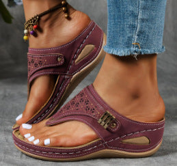 Summer Metallic Sandals