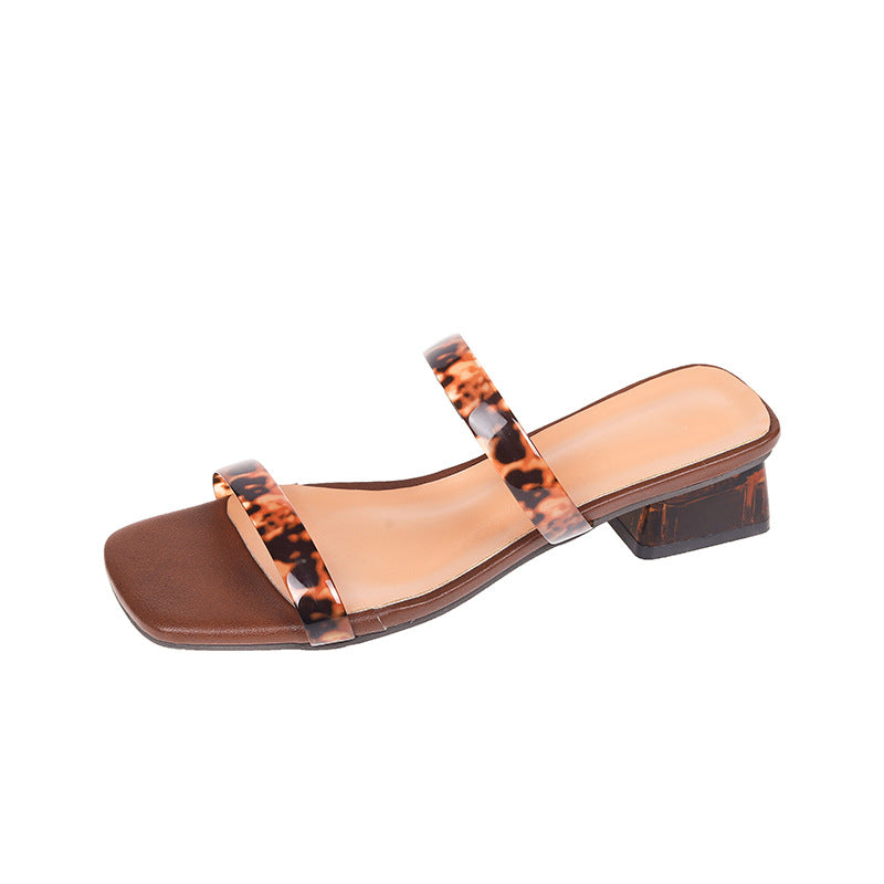 Clean Cork Sandals