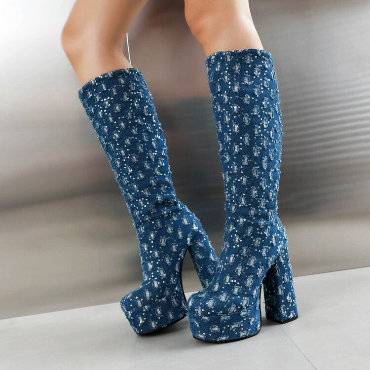 Simple Zip-Up Boots