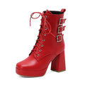 Simple Buckled Boots