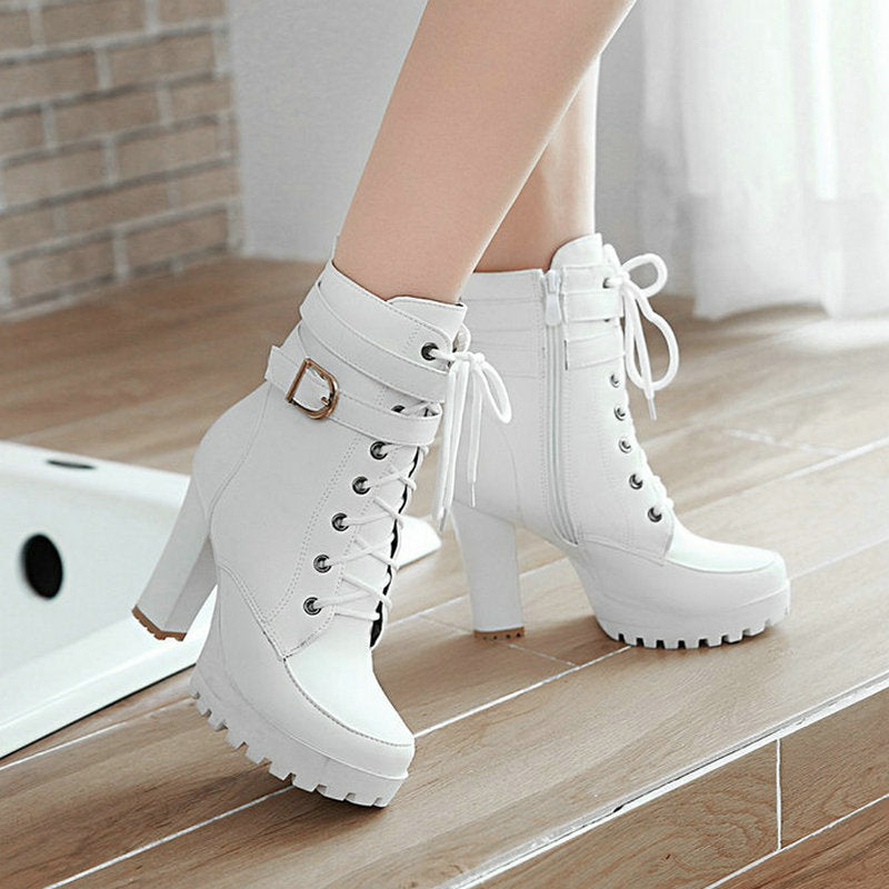Simple Side-Zip Boots