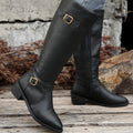 Light Buckled Boots
