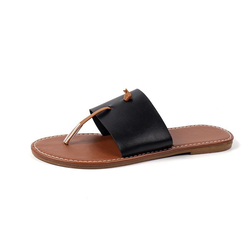 Natural Flat Sandals