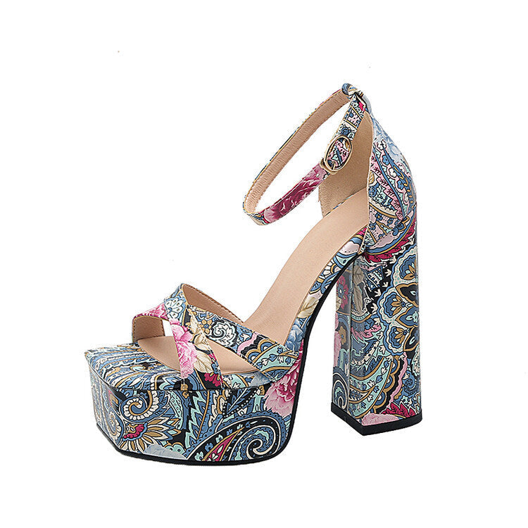 Breezy Raffia Sandals