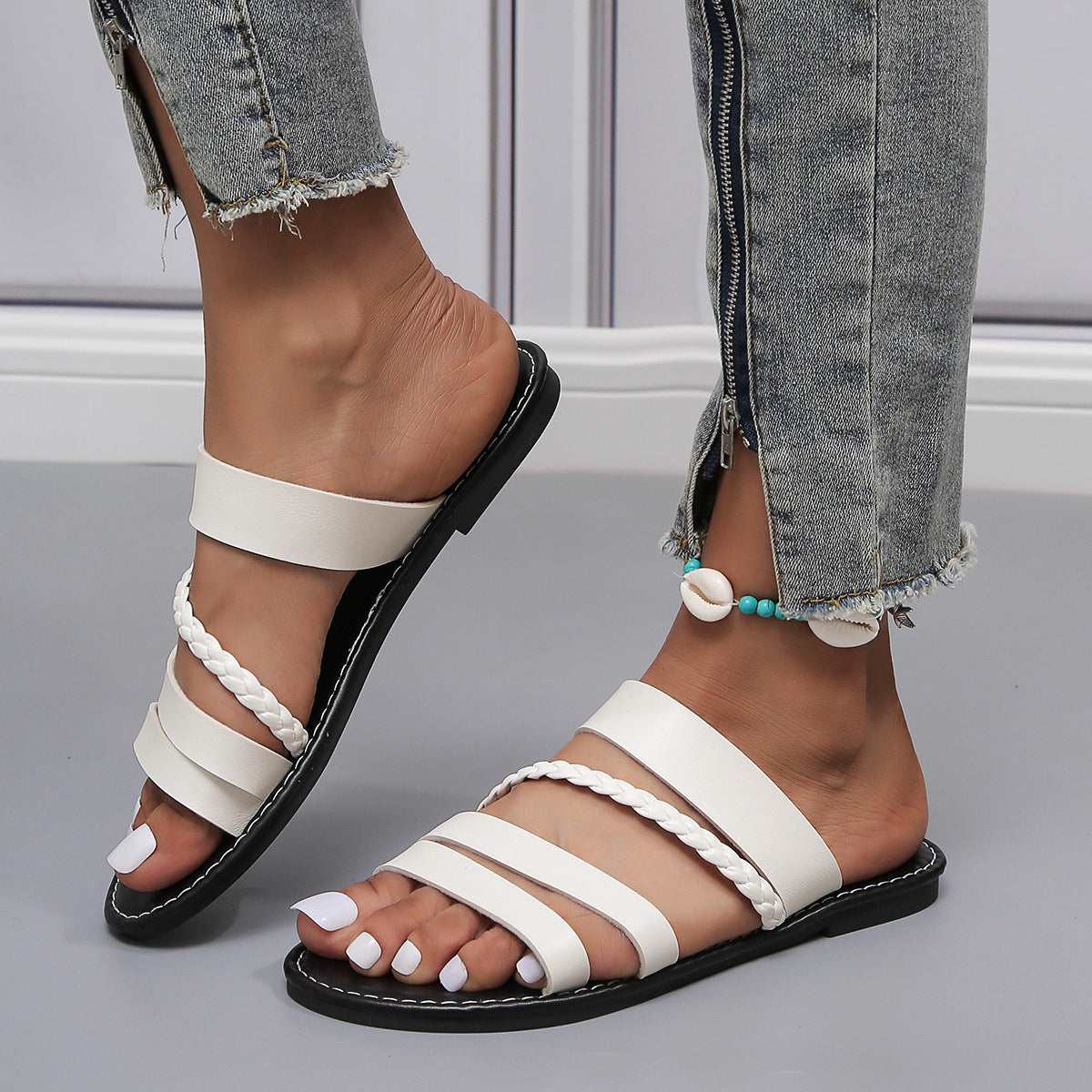 Resort Leather Sandals