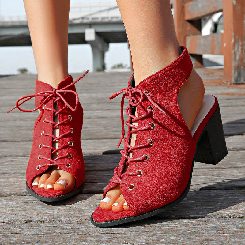 Clean Leather Sandals