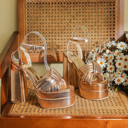 Weekend Platform Sandals