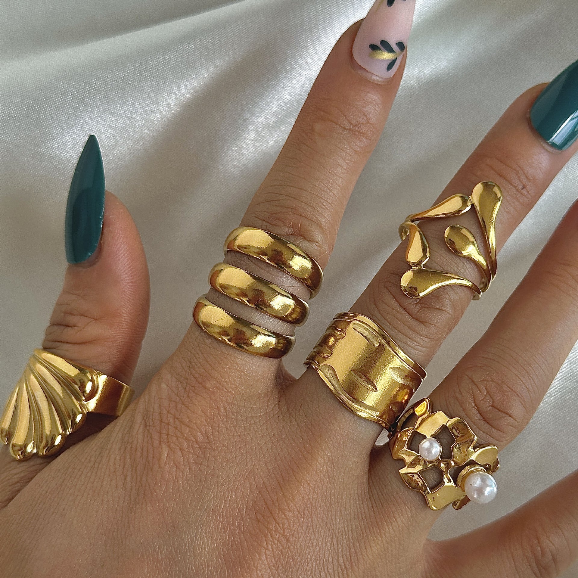 Minimalist Textured Jewelry