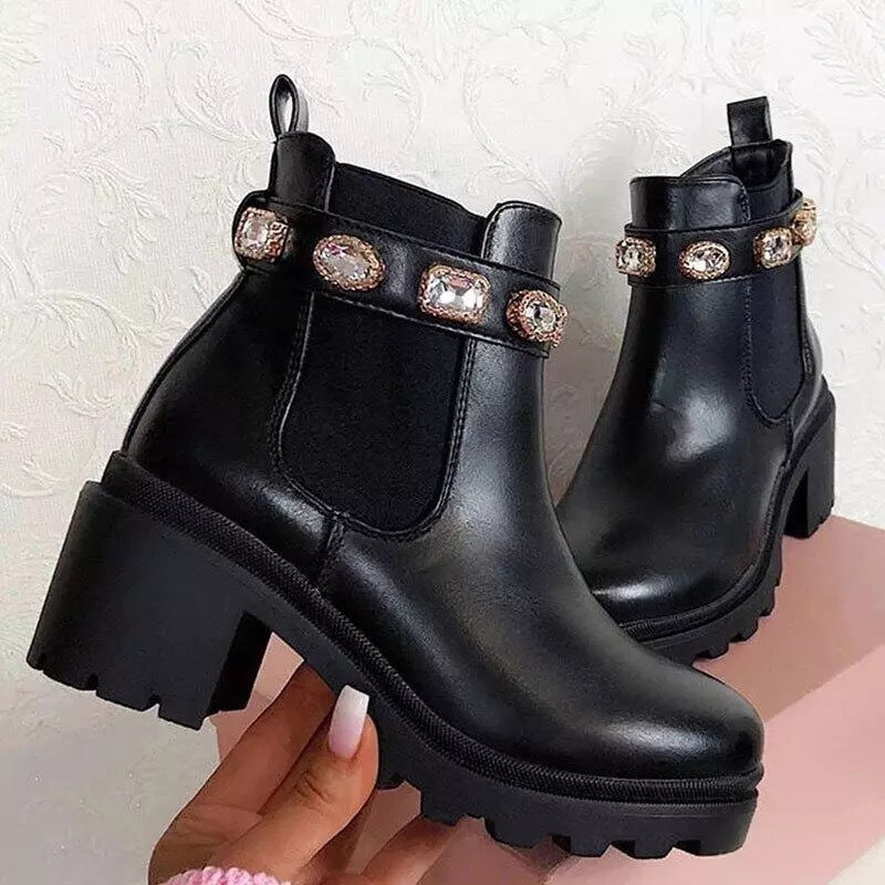 Travel Faux-Suede Boots