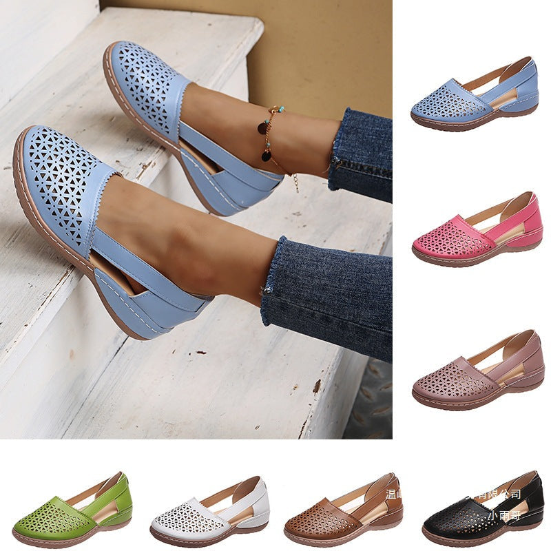 Relaxed Slip-On Sandals