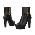 Modern Buckled Boots