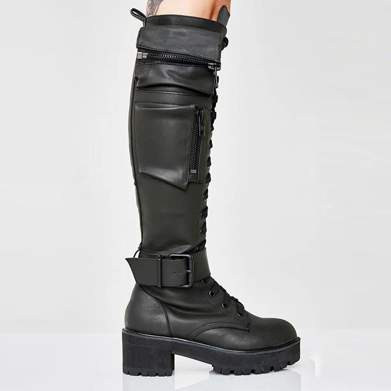 Modern Faux-Suede Boots