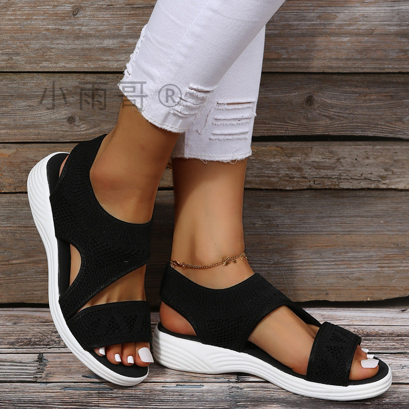 Natural Slide Sandals