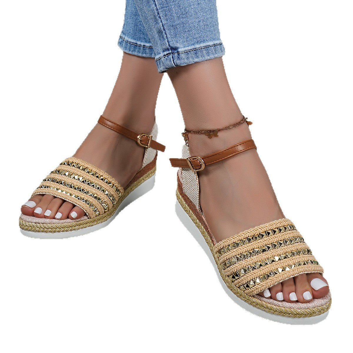 Weekend Woven Sandals