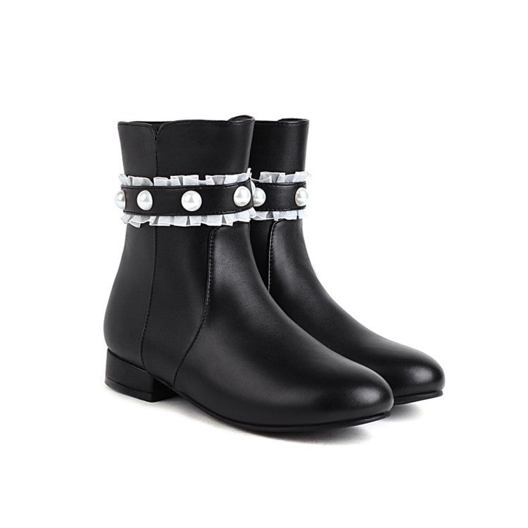 Travel Block-Heel Boots