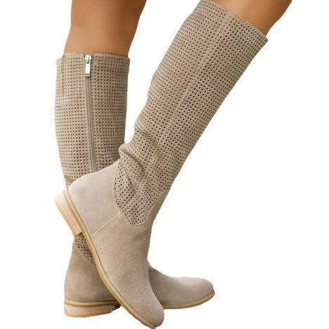 Travel Leather Boots