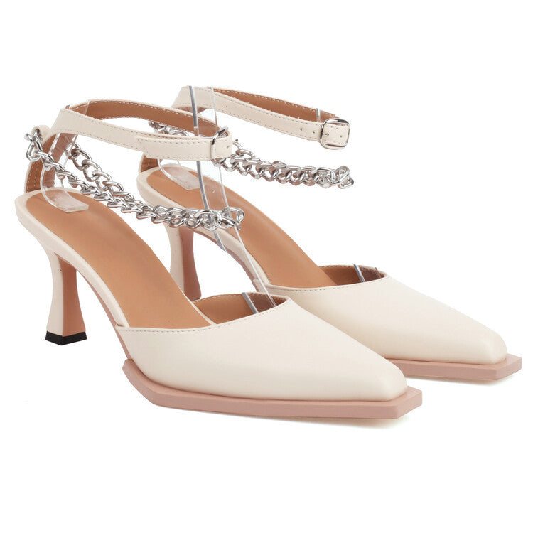 Minimal Buckled Sandals