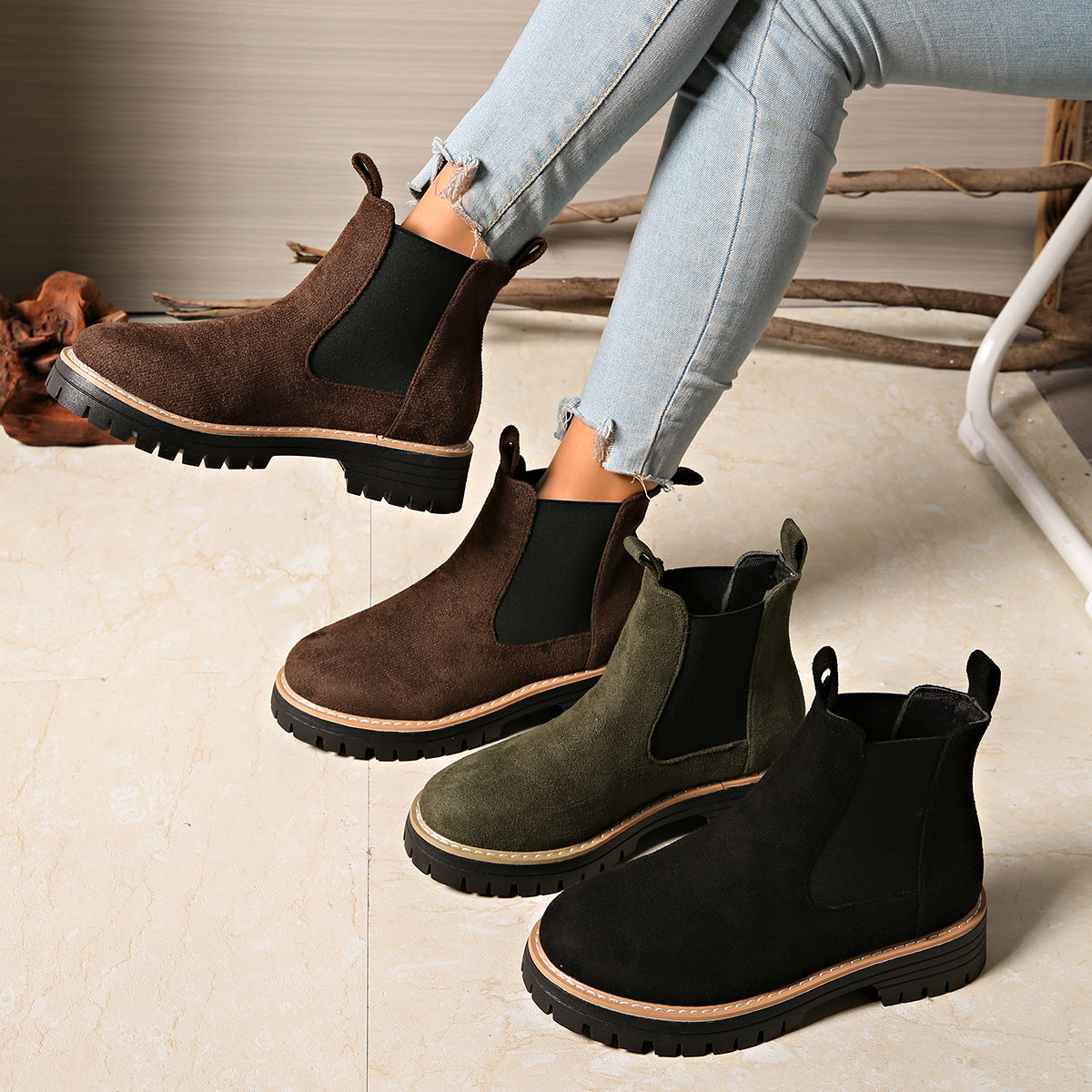 Clean Riding Boots