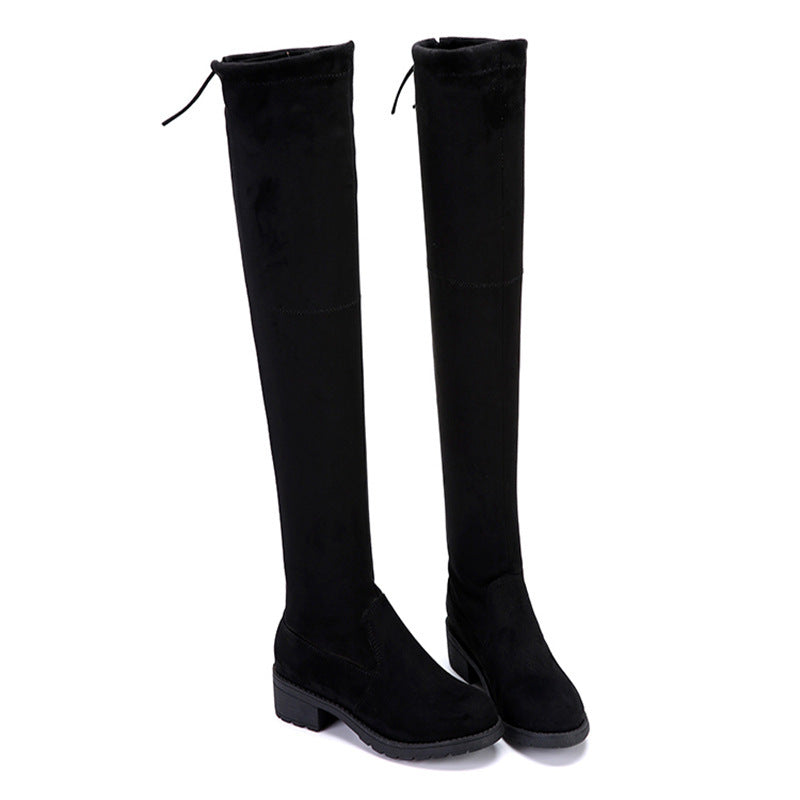 Relaxed Leather Boots
