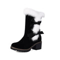 Natural Side-Zip Boots