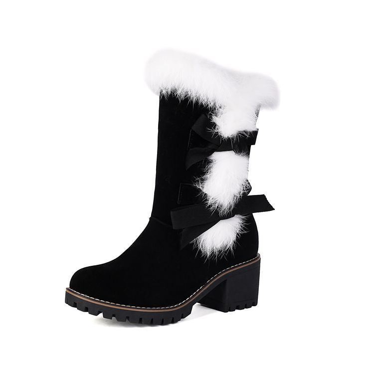 Natural Side-Zip Boots