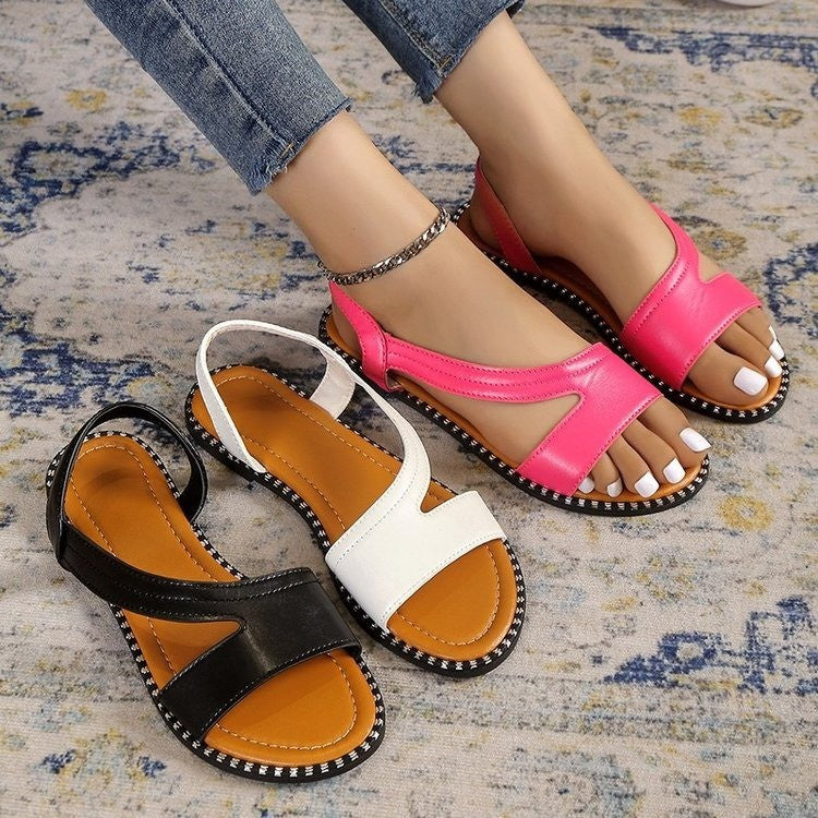 Sunny Metallic Sandals