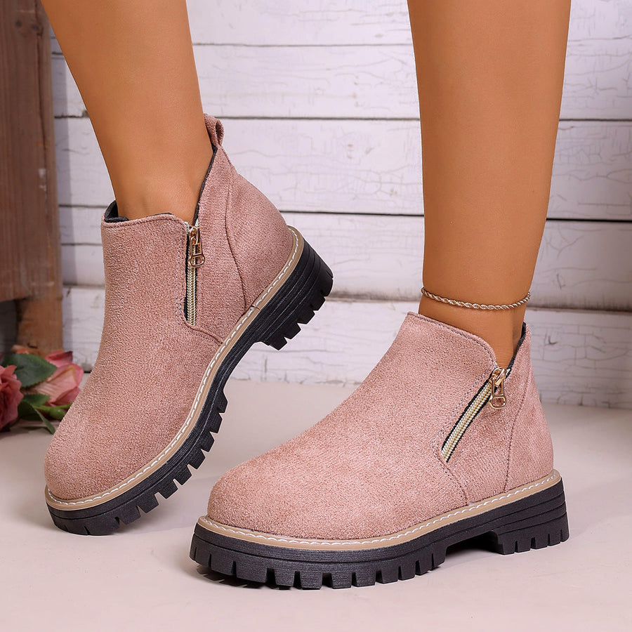 Travel Leather Boots