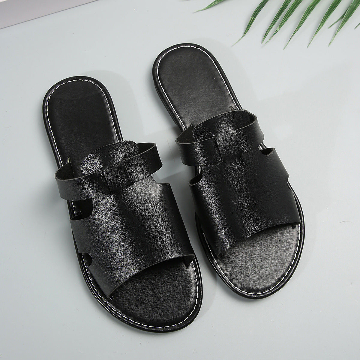Modern Lace-Up Sandals