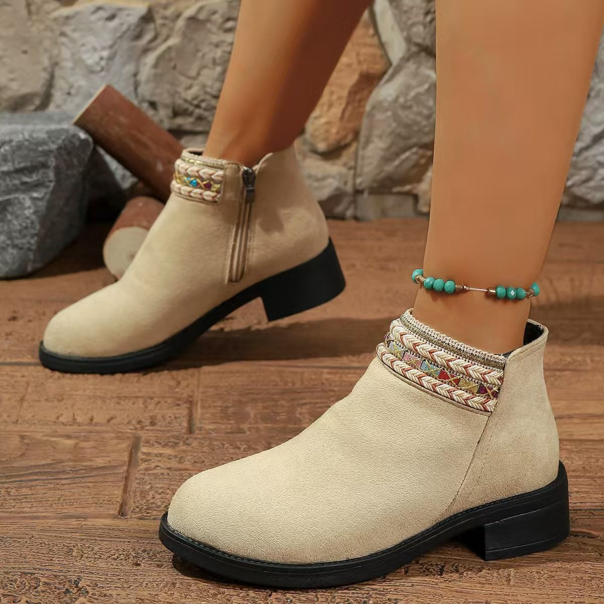 Coastal Block-Heel Boots