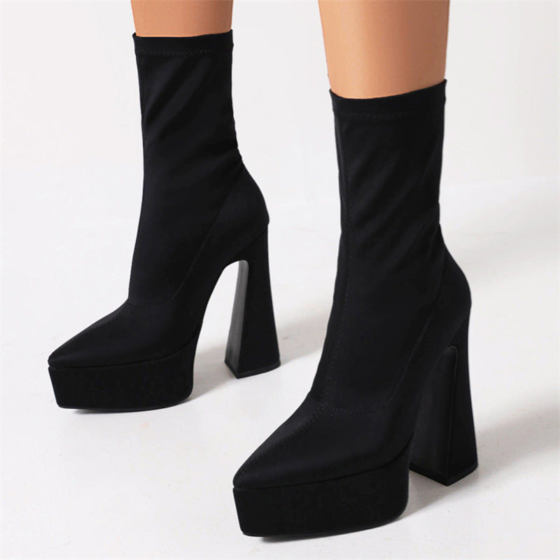 Fresh Block-Heel Boots