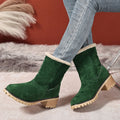 Warm Knee-High Boots