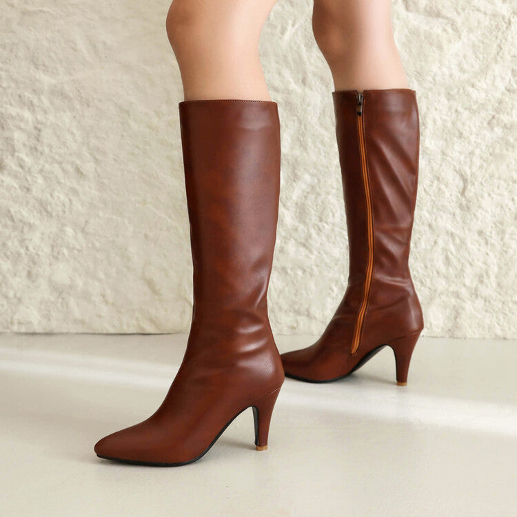 Relaxed Side-Zip Boots