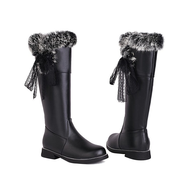 Simple Block-Heel Boots